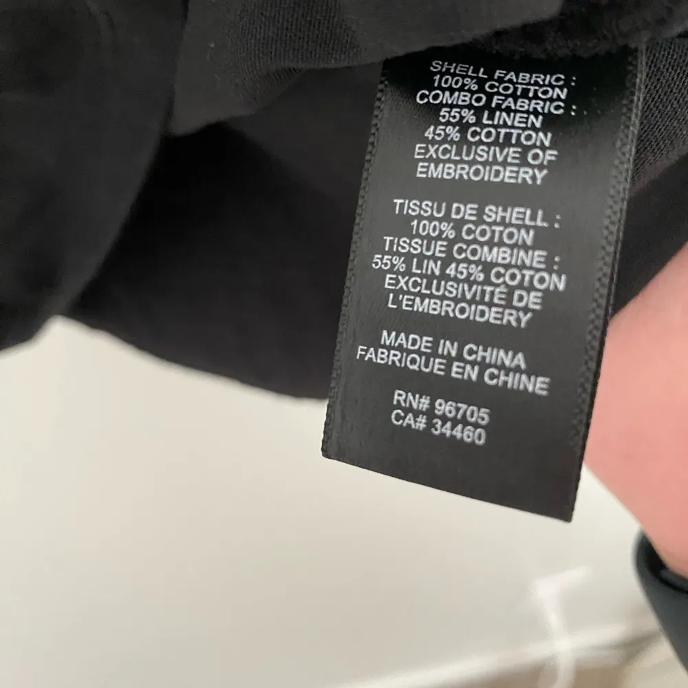 Rebecca Taylor La Vie Black Lasercut Lace Cap Sleeve Blouse Size XS - Image 5