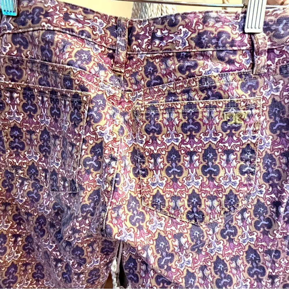 Tory Burch  Multicolor Patterned Pants - Image 2