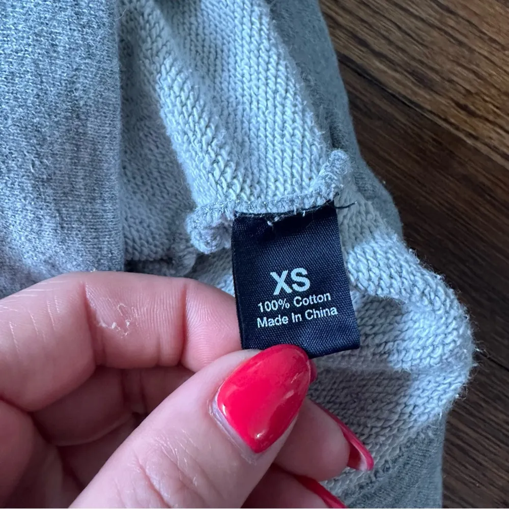 🦋 BLUE Saks Fifth Avenue Cozy Gray Cowl Neck Sweater XS - Image 6