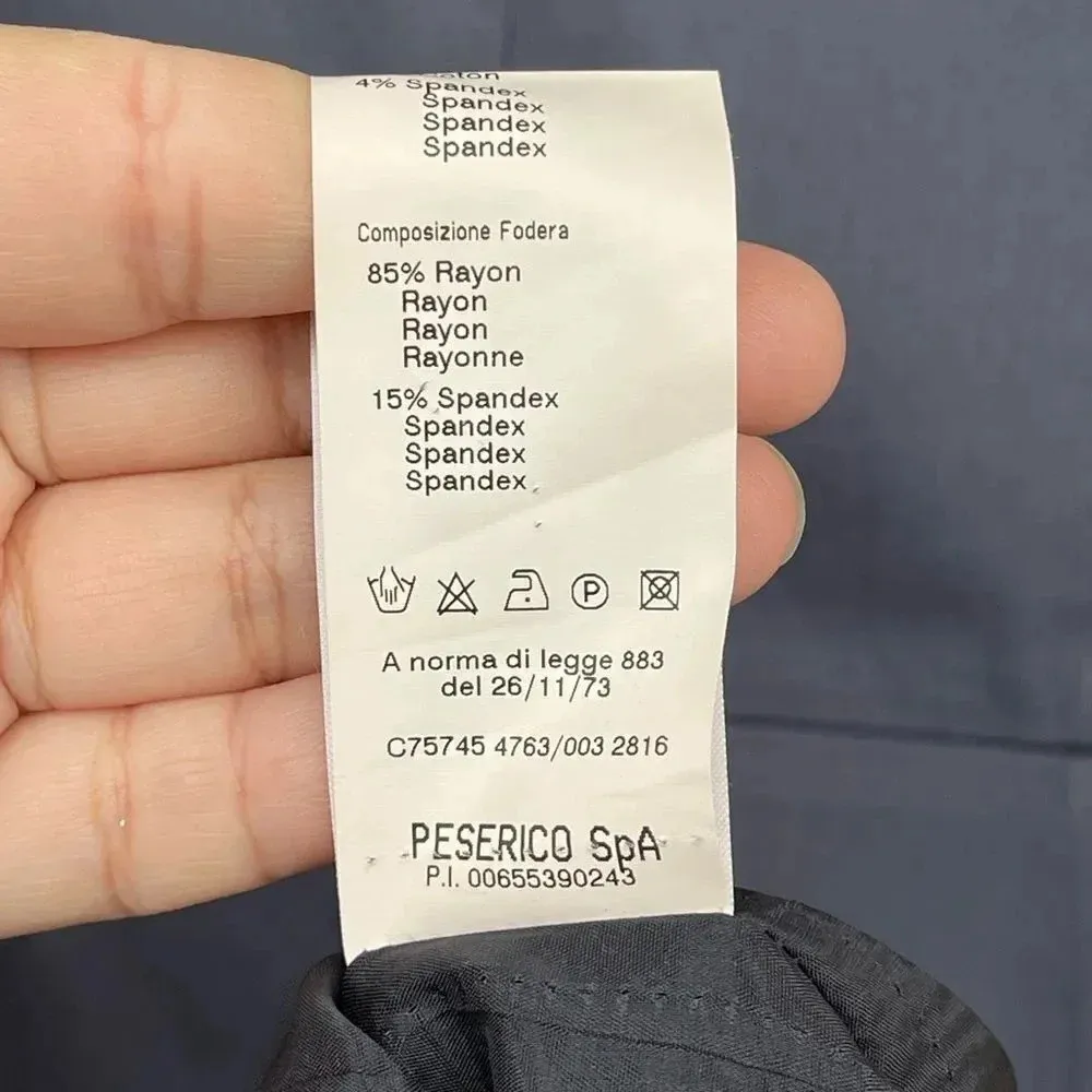 Peserico Gray Sheath Dress Size 44 IT US 8Sleeveless Italy Gray - Image 7