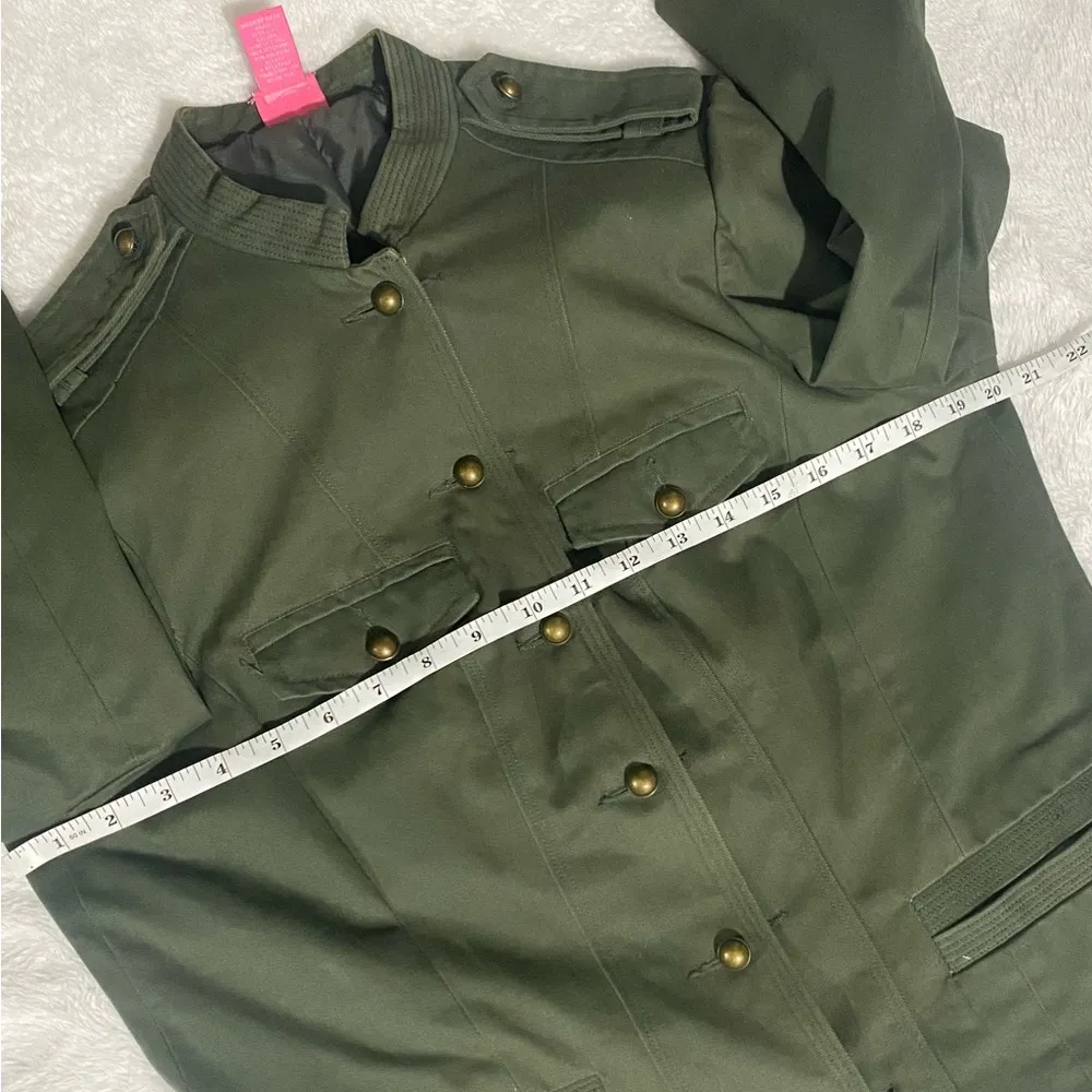 Du Jour Jacket Women’s Size Large Army Green - Image 10