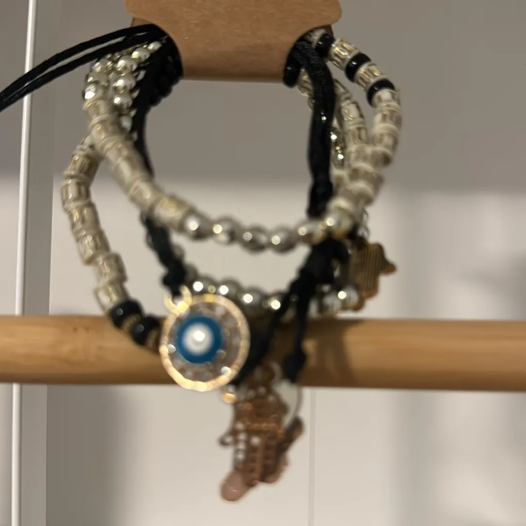 Fashion bracelets with charms new tags - Image 2