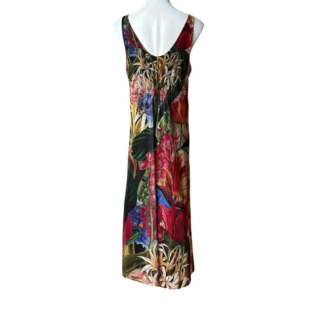Desigual Alive Midi Tropical Dress by Christian Lacroix, Sz XL - Image 5