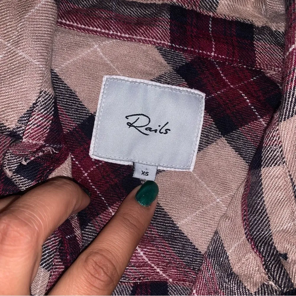 Rails Hunter flannel top - Image 2