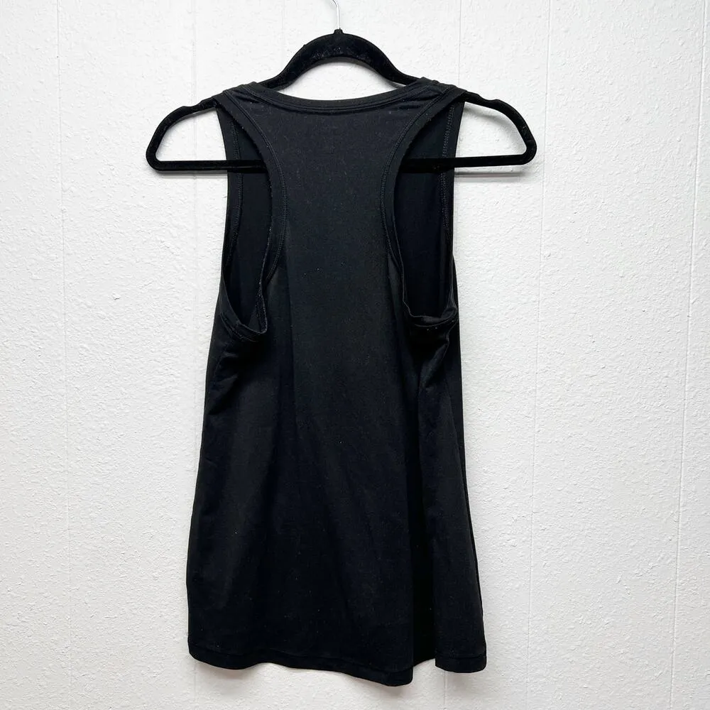 DSG Racerback Tank Top Womens Small Activewear Fitness Workout Yoga Gym Exercise Black - Image 4