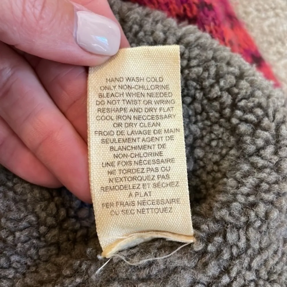 COPY - Free People Pink Knit Sherpa Lined Hooded Jacket - Image 8