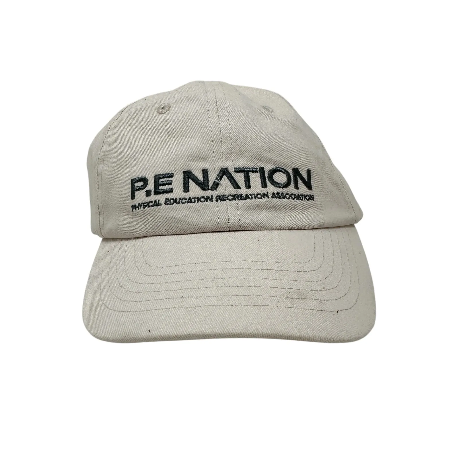 P.E Nation Logo Homage Cap Hat In Blush‎ Pink Cotton One Size Unisex - Image 2
