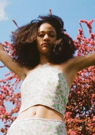 ZARA Floral Halter Top - Image 2