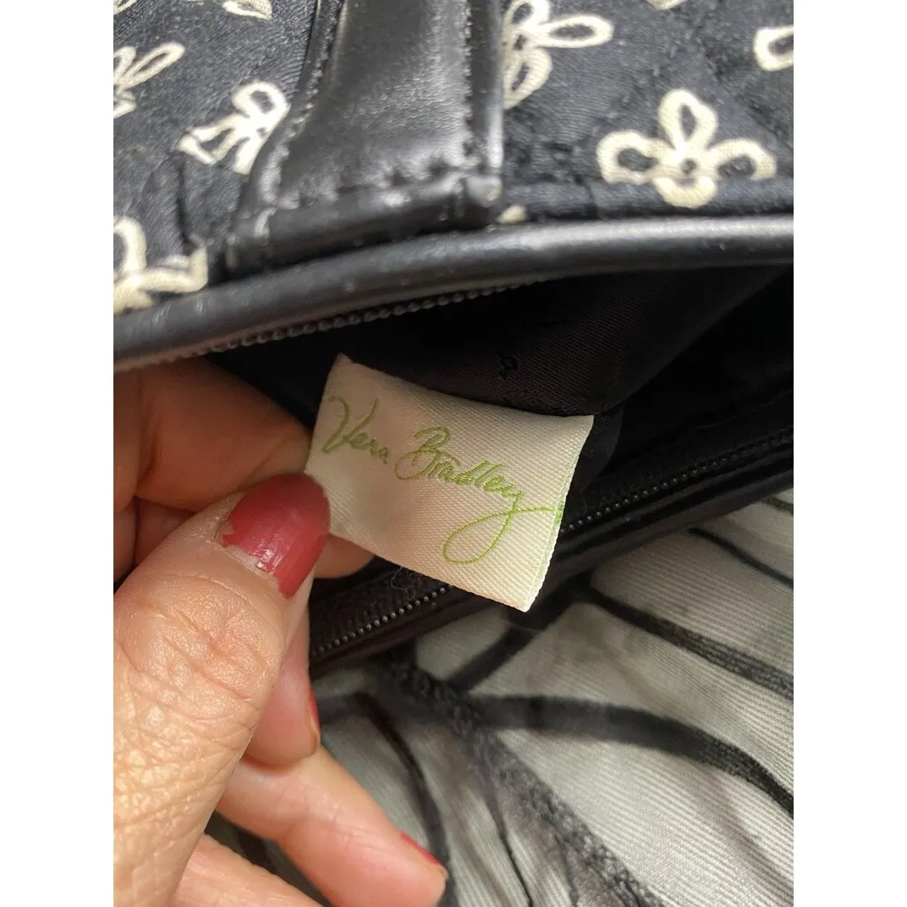 Vera Bradley Trapeze Mini Concerto Quilted Crossbody Handbag Tote Travel Purse - Image 5