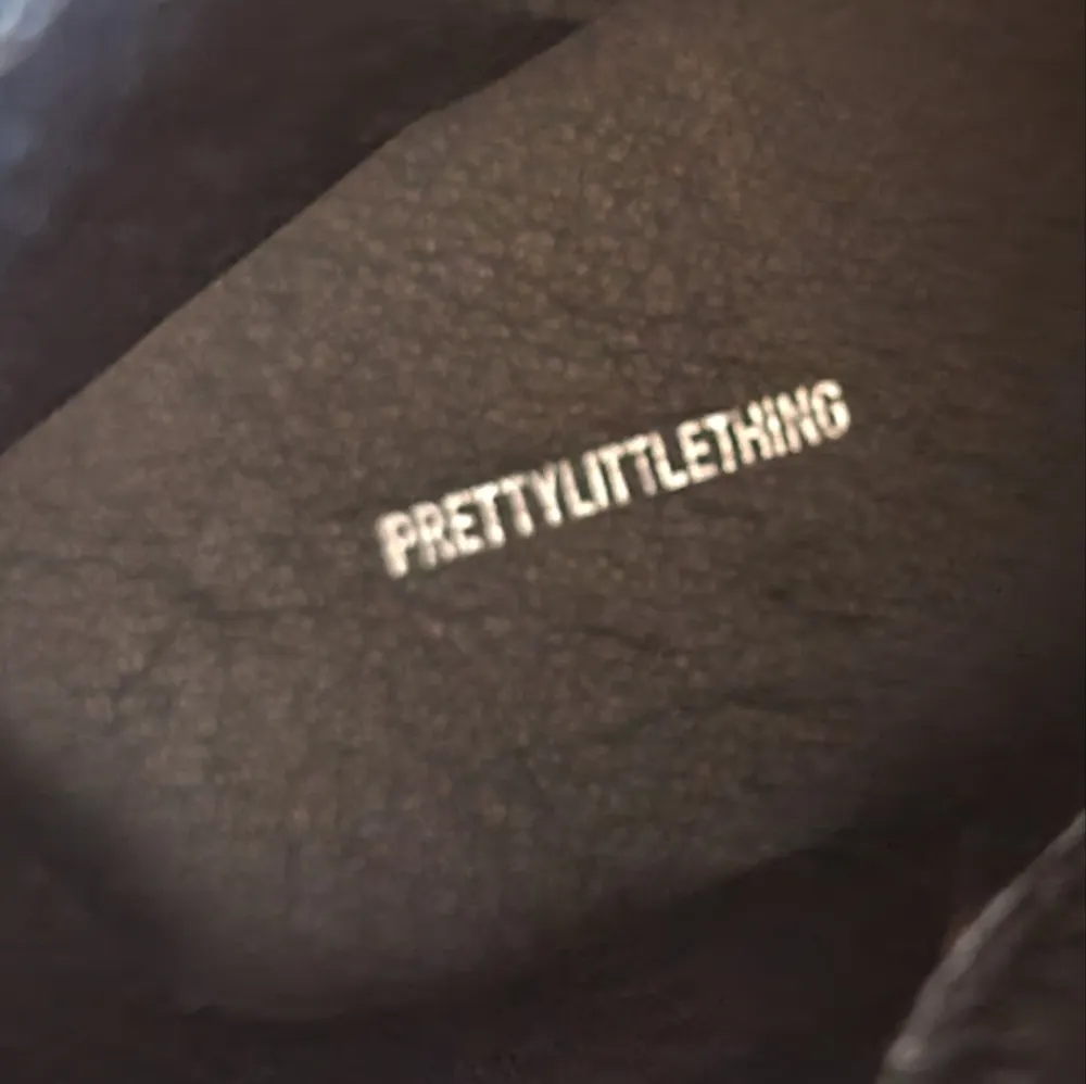 Pretty Little Thing Faux Snake Print Double Sole Triple Buckle Biker Boots 5 - Image 3