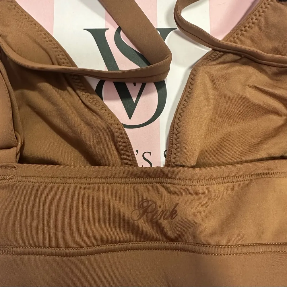 Victoria’s Secret PINK Powder Puff Cotton Triangle Bralette - Image 5