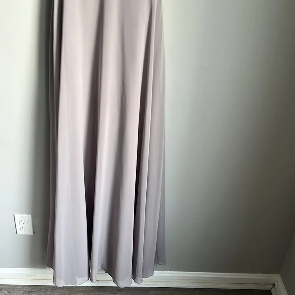 NEW BHLDN jenny yoo kiara dress gray - Image 10