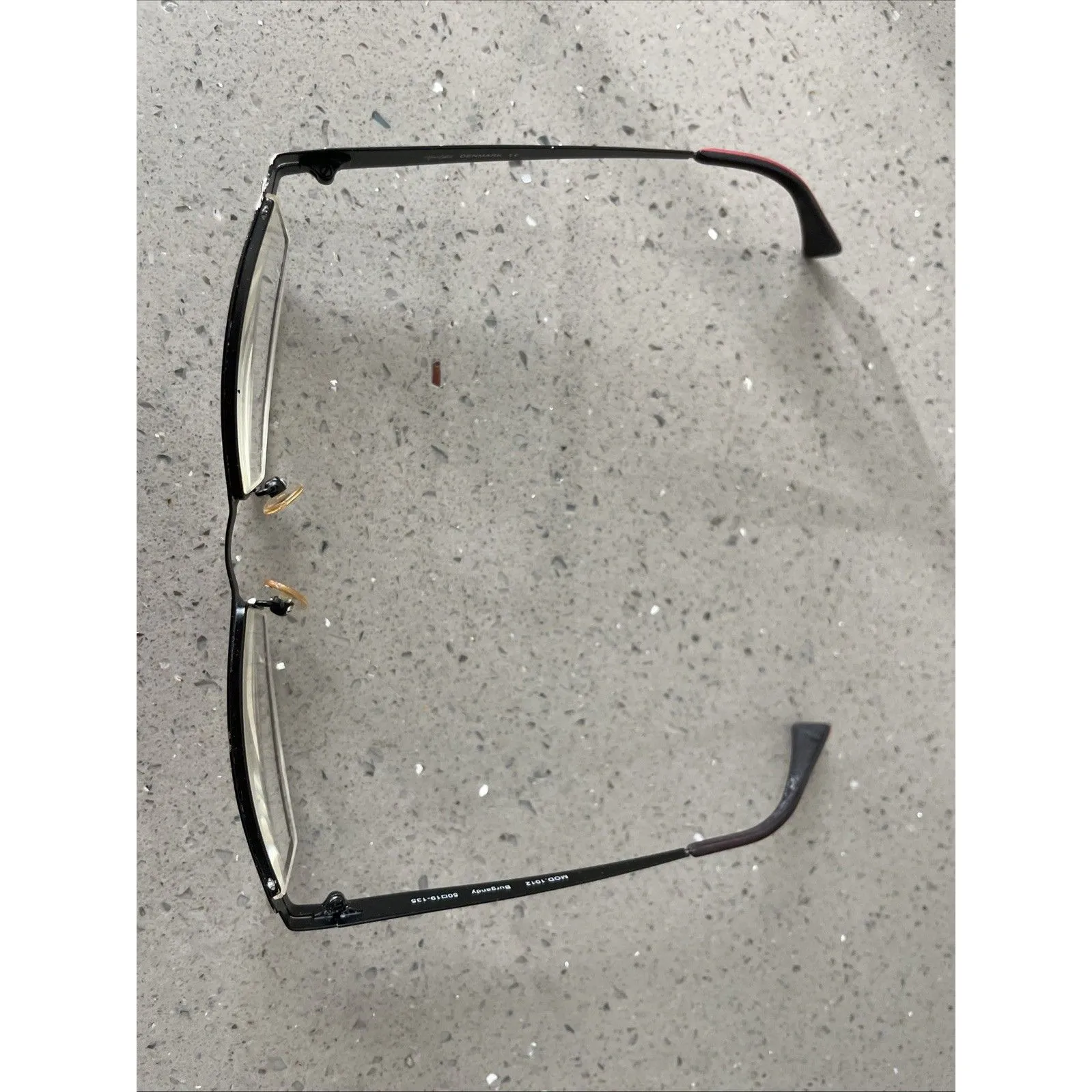 No Label Denmark Rectangular Eyeglasses Frames ONLY 50 - Image 2