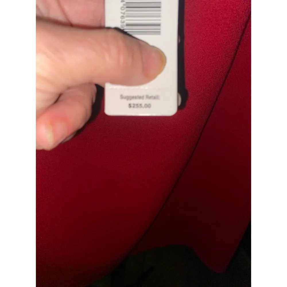 Women's Linda Allard Ellen Tracy Suit Set Size 10 Red - Image 11