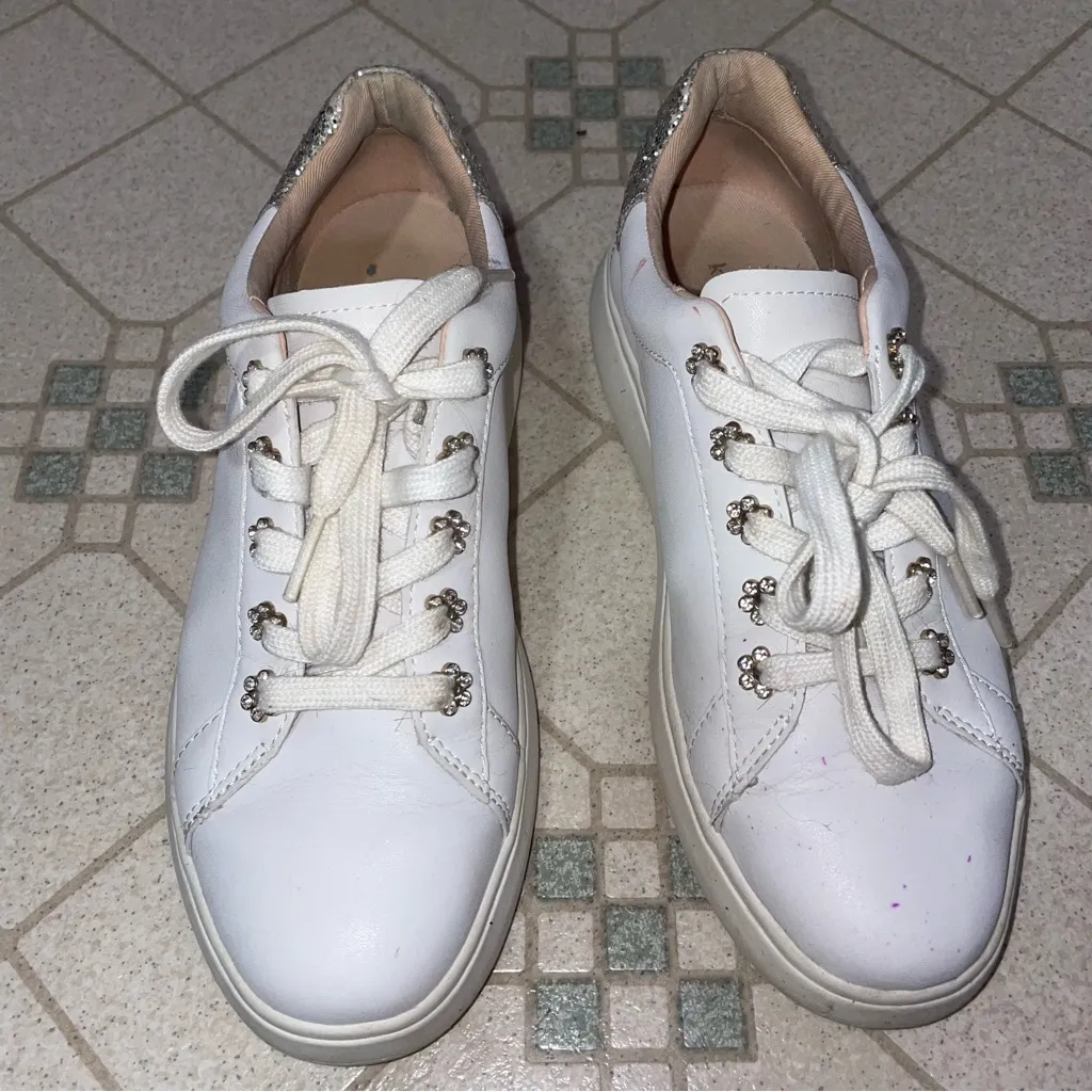 Kate Spade New York Lift Starlet Low-Top Sneakers Women Size 7 US 37.5 EU Casual - Image 3