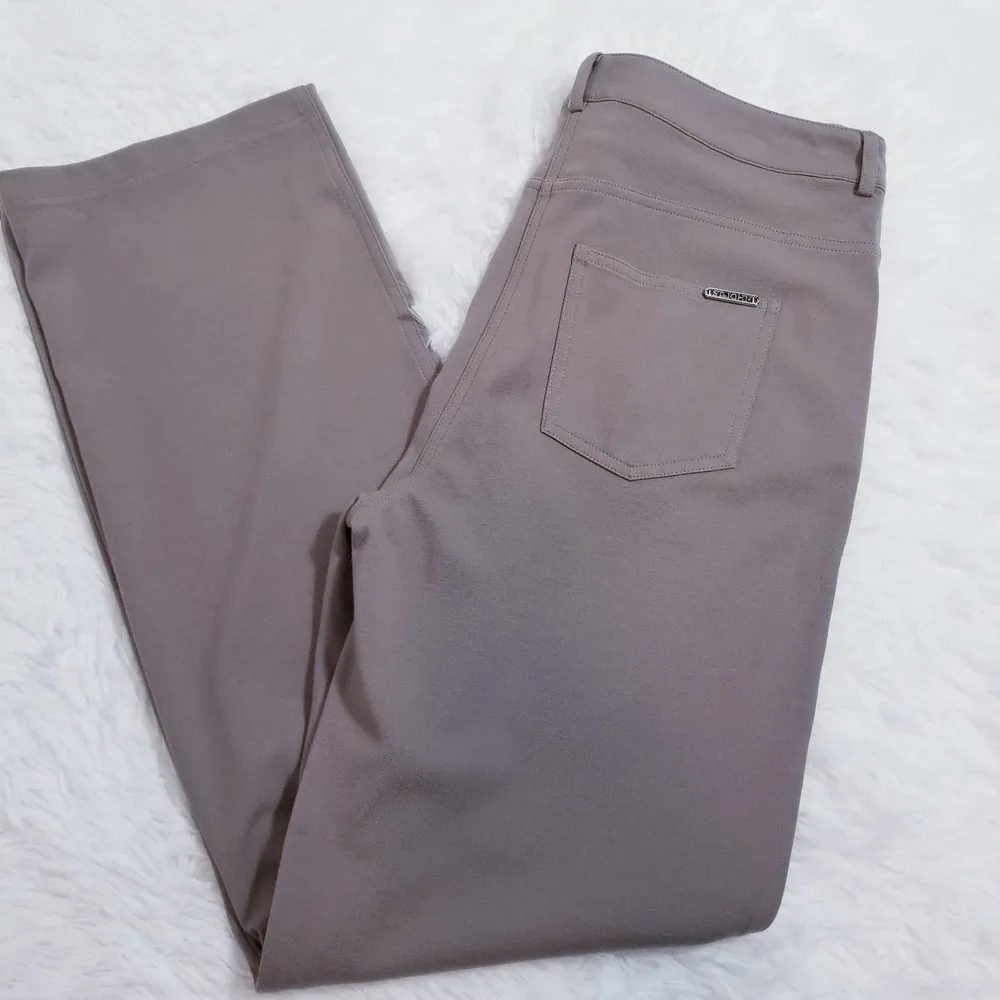 St. John High Rise Straight Leg Pants Modern Casual Office Workwear - Image 5