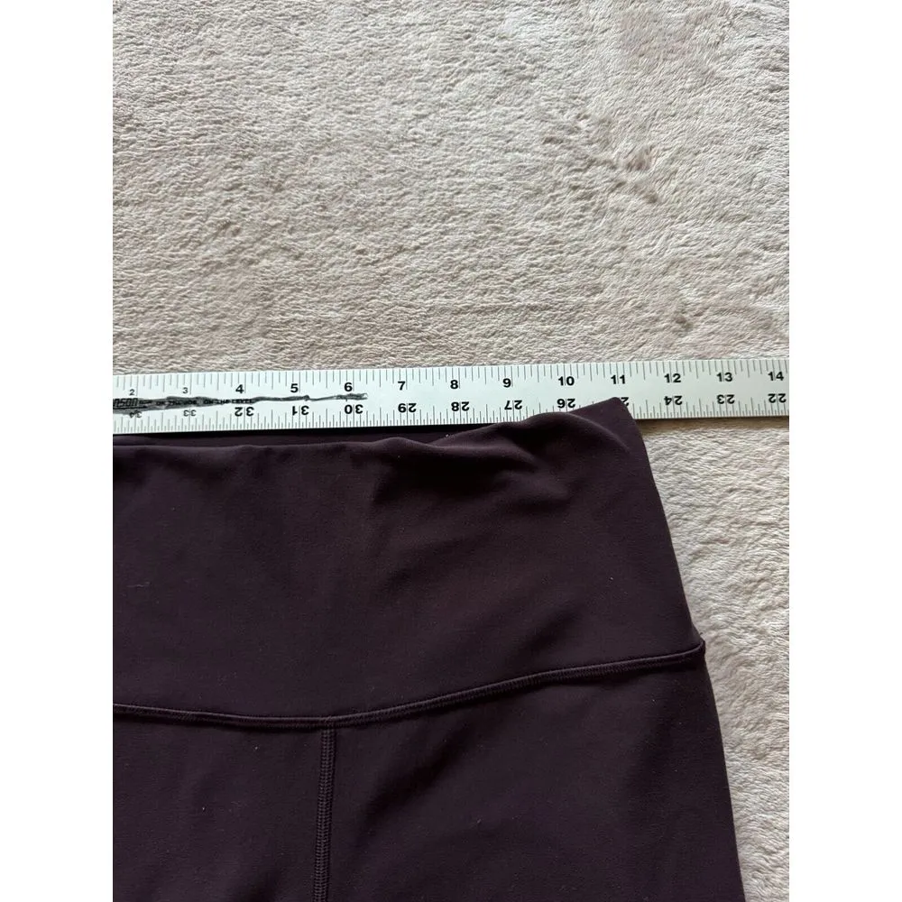 Lululemon Women's Wunder‎ Under Crop Deep Luxe Sz 6 - Image 6
