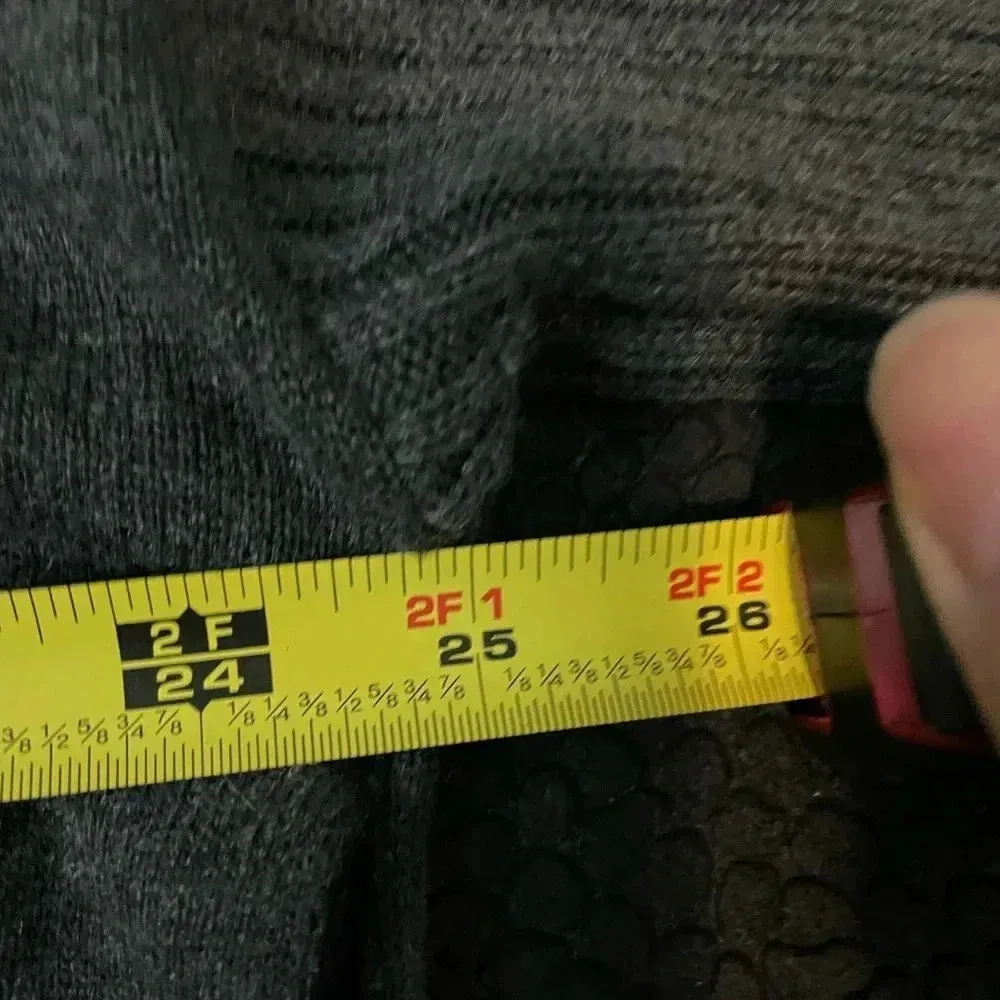 ASOS  split side turtleneck grey sweater‎ size 6 -B12 - Image 7