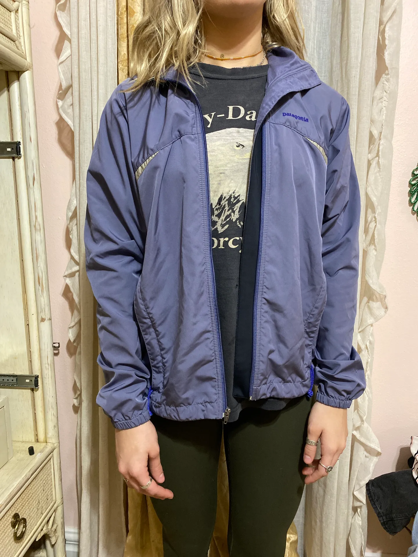 Patagonia Wind Breaker Style Jacket Size S - Image 9