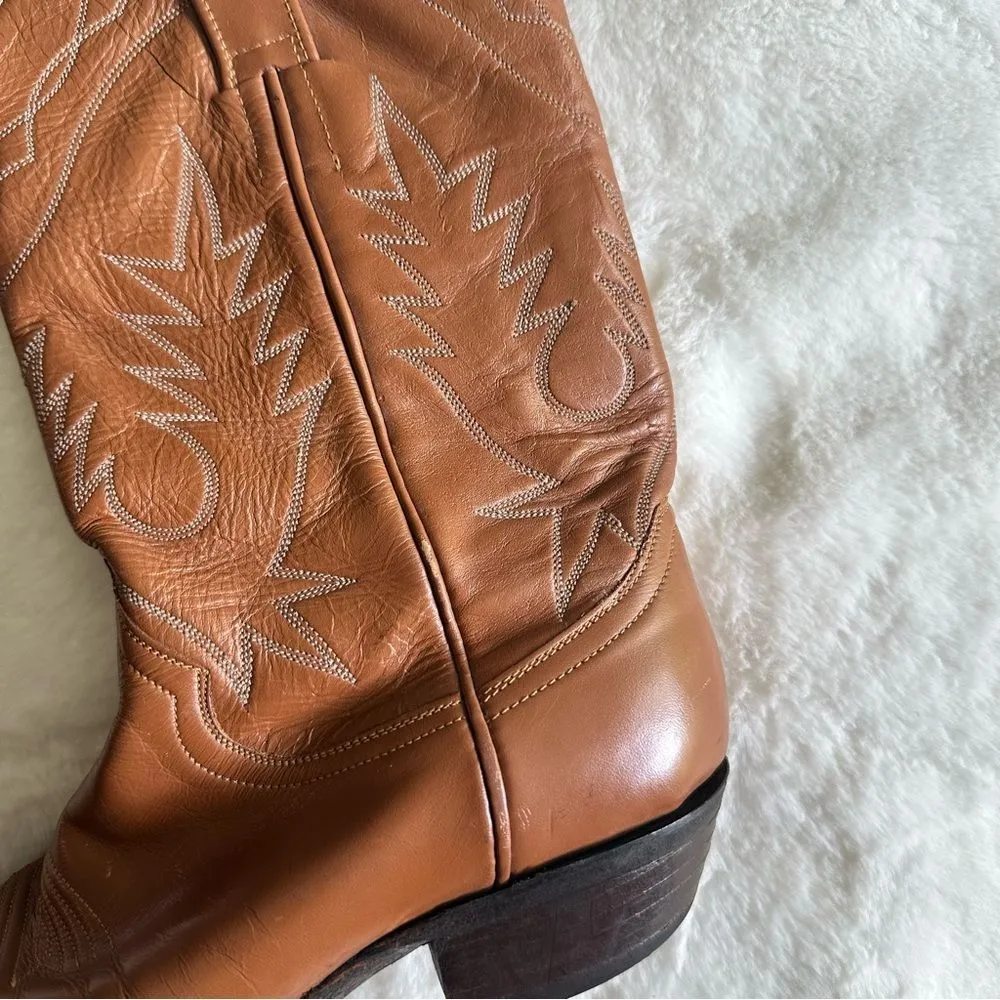 Tony Le Claire Custom Made Cowboy Boot Size 7B - Image 2