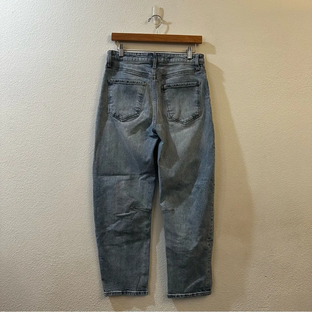 KUT Women's Ashley High Rise Slouchy Barrel Straight Leg Denim Jeans Size 4 - Image 6