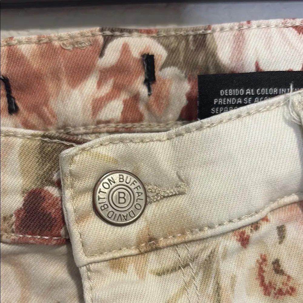 Buffalo by David Bitton 10/30 Havana Floral High-Rise Ankle Skinny Jeans - Image 3