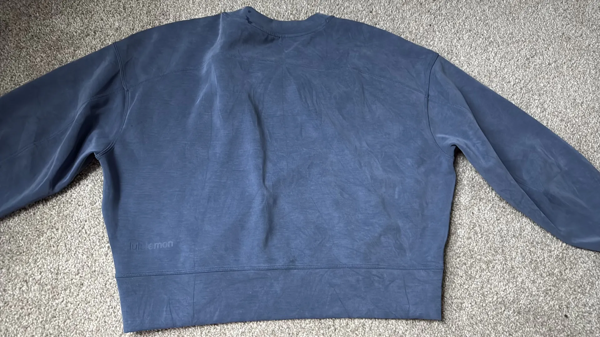 Lululemon Softstreme Crew Oversized Cropped  - Image 4