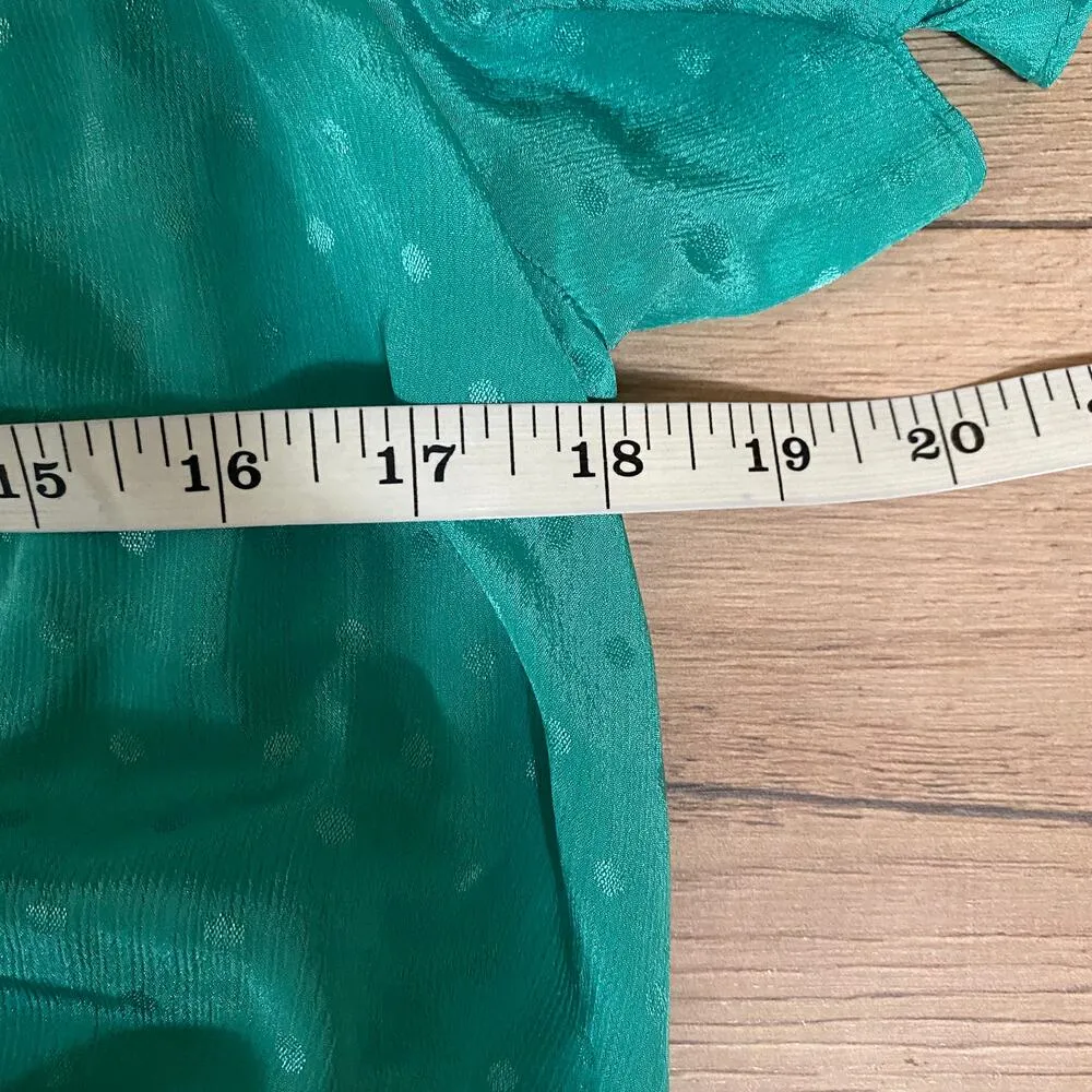 Vintage Lady Carol Dress Size 12 Cottagecore Green - Image 8