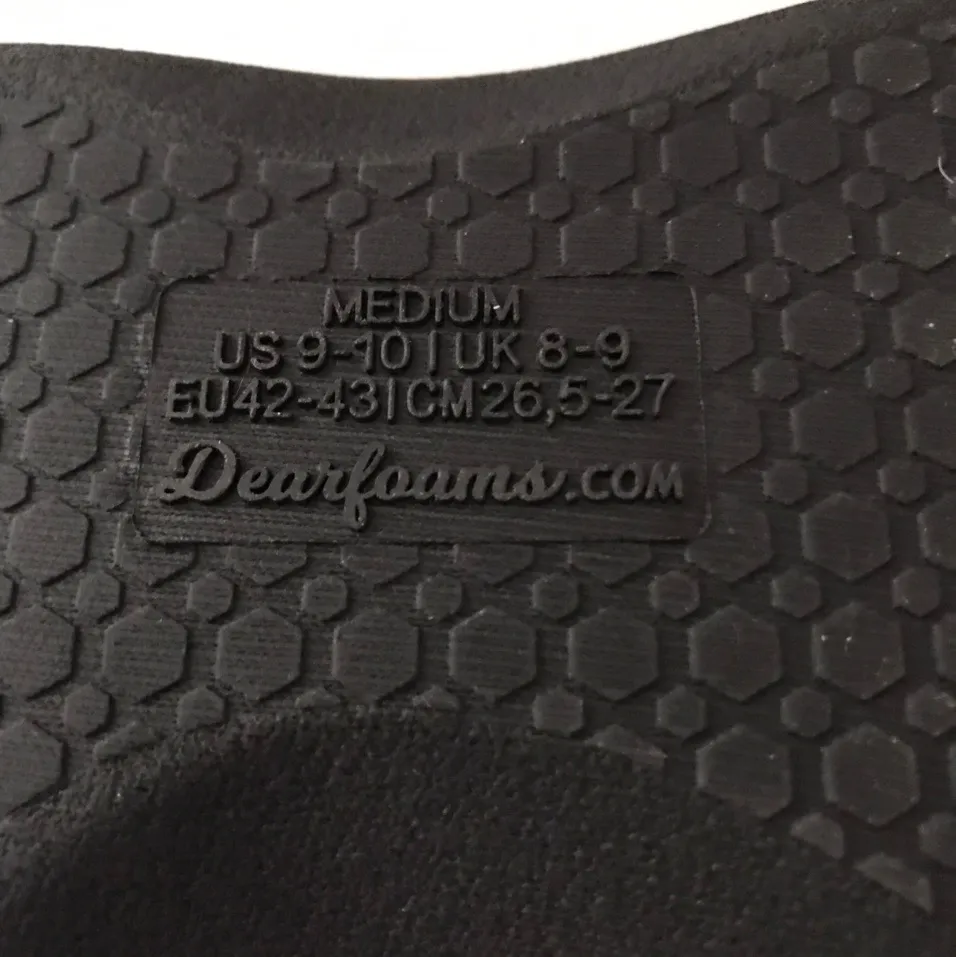 Dearfoams Slippers Size M 9-10 - Image 3