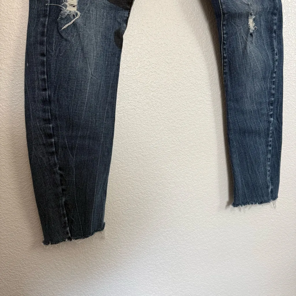 One by One Teaspoon Hoodlums Bowed Leg Skinny Jeans 27 - Image 5