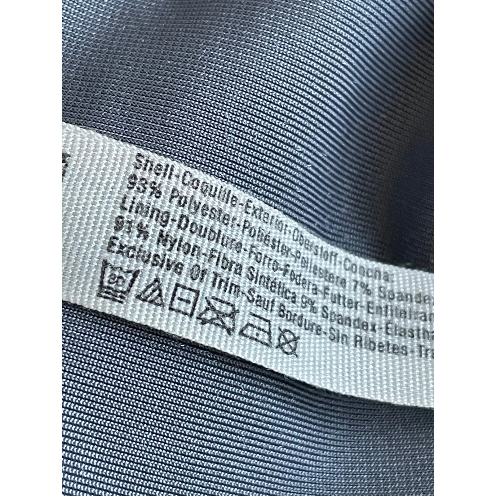 Free People Velvet Slip Gray Mini Lace Dress Small 90s Grunge Y2K - Image 10