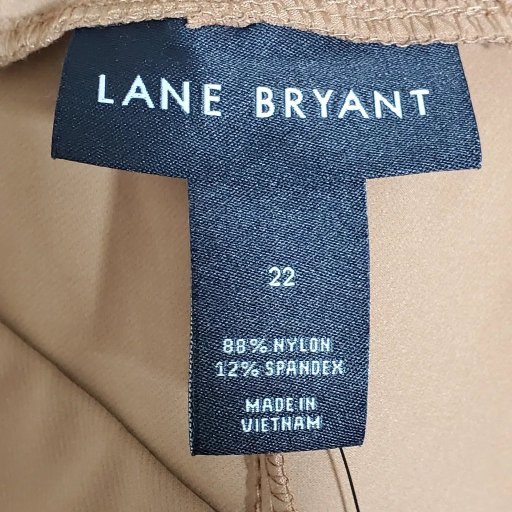 Lane Bryant Perfect Drape Mid-Rise‎ Straight Leg Pants Size 22 - Image 5