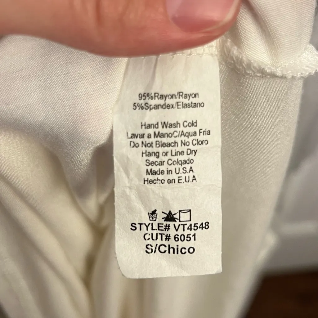 Long Sleeve v neck Top - Image 4