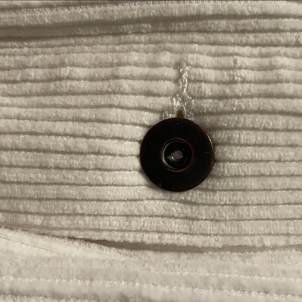 Zara Cream Corduroy Shacket - Image 9