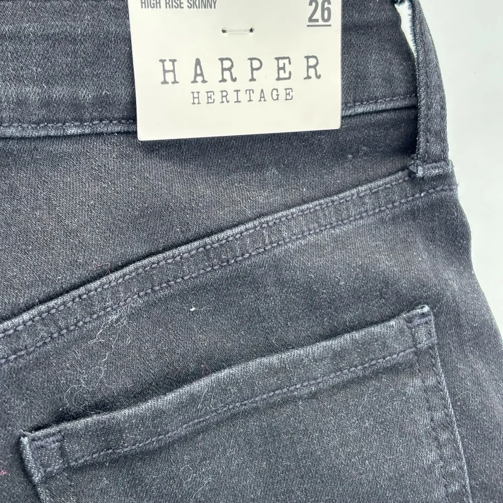 NWT Francesca’s Harper Black Jeans. 26 - Image 11