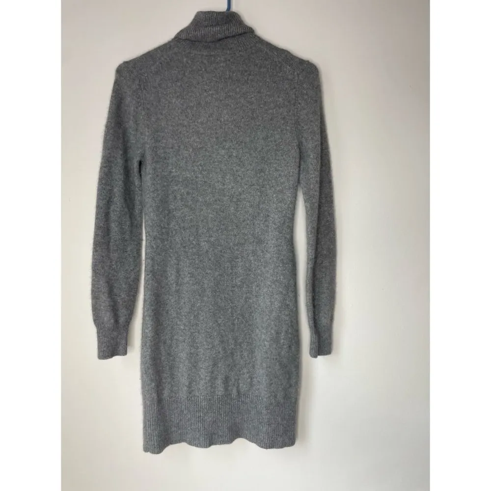 Michael Kors Grey Turtleneck Sweater Dress - Image 2