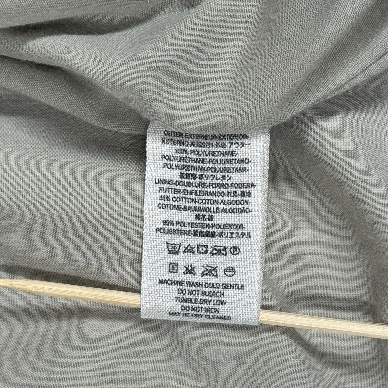 Free People Vest Womens Medium Black Faux Vegan Leather Asymmetric‎ Moto Biker - Image 7