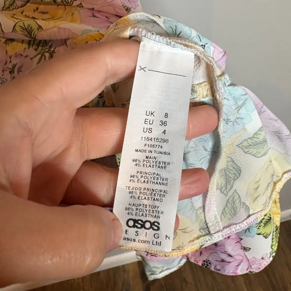 NWT ASOS floral mini dress - Image 7