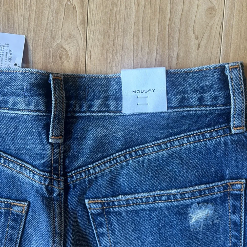 MOUSSY DARK BLUE JEAN Size 25 - Image 4