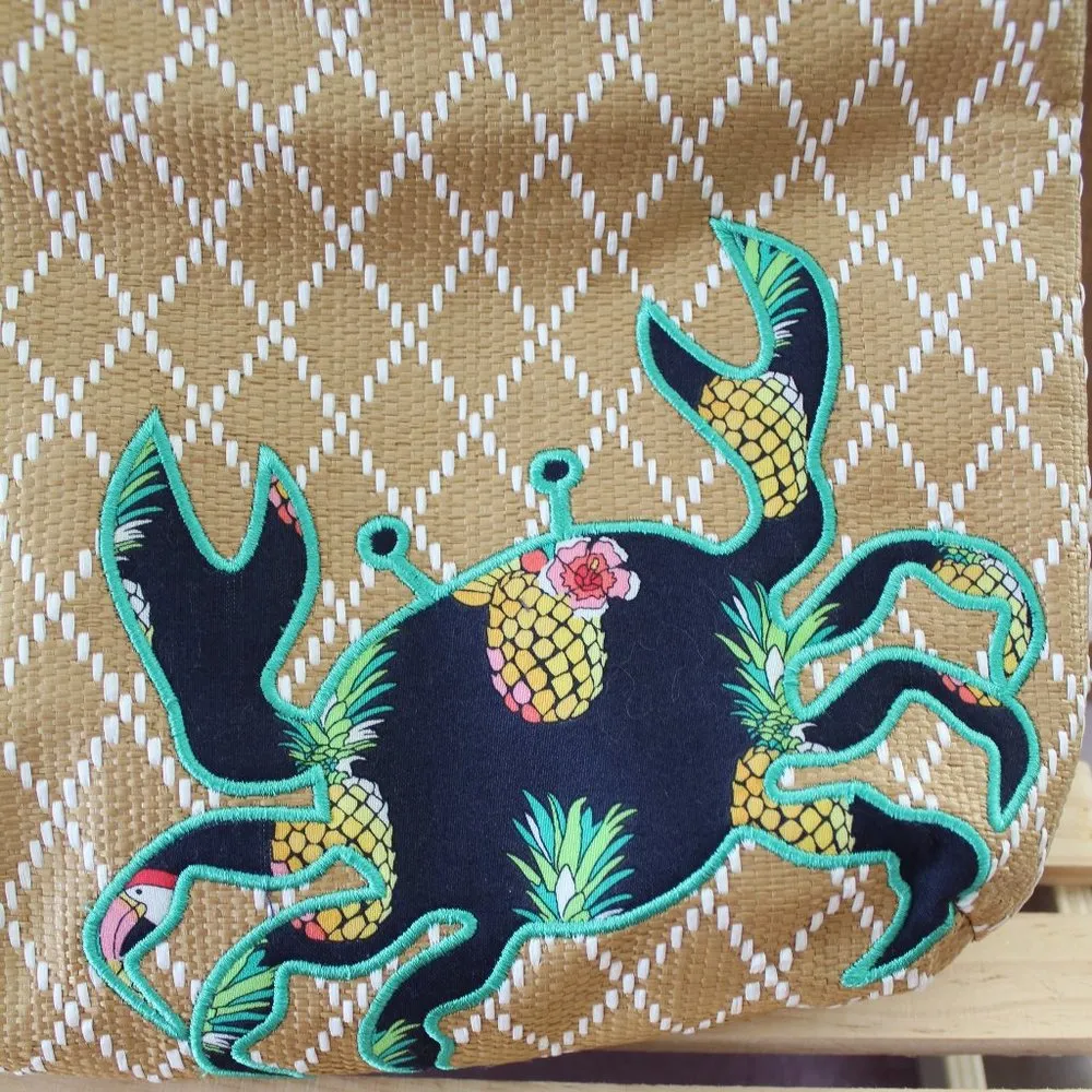 NEW Vera Bradley Seashore Crossbody Toucan Bag - Image 3