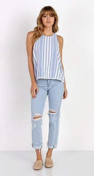 Swing Tank White Stripe - Image 2