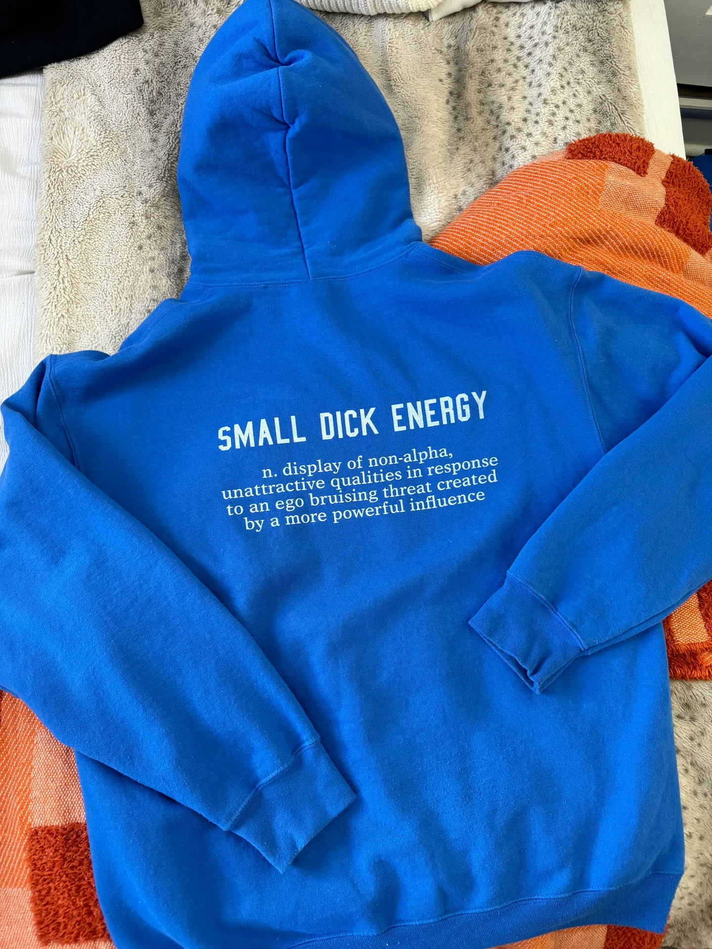 Support Cancer Hoodie Sweatshirt Size L - Image 2