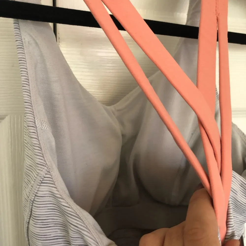 lululemon Stash N Run We are from Space Lined Tank Top Size 6 - Image 7