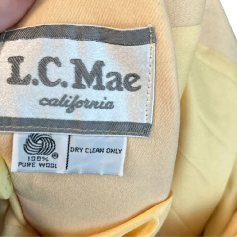 Vintage LC Mae California Wool Blazer‎ Size L - Image 4