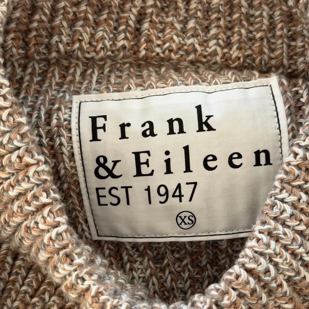 Frank & Eileen Montecito Sweater in Sandstone, Size X-Small - Image 7