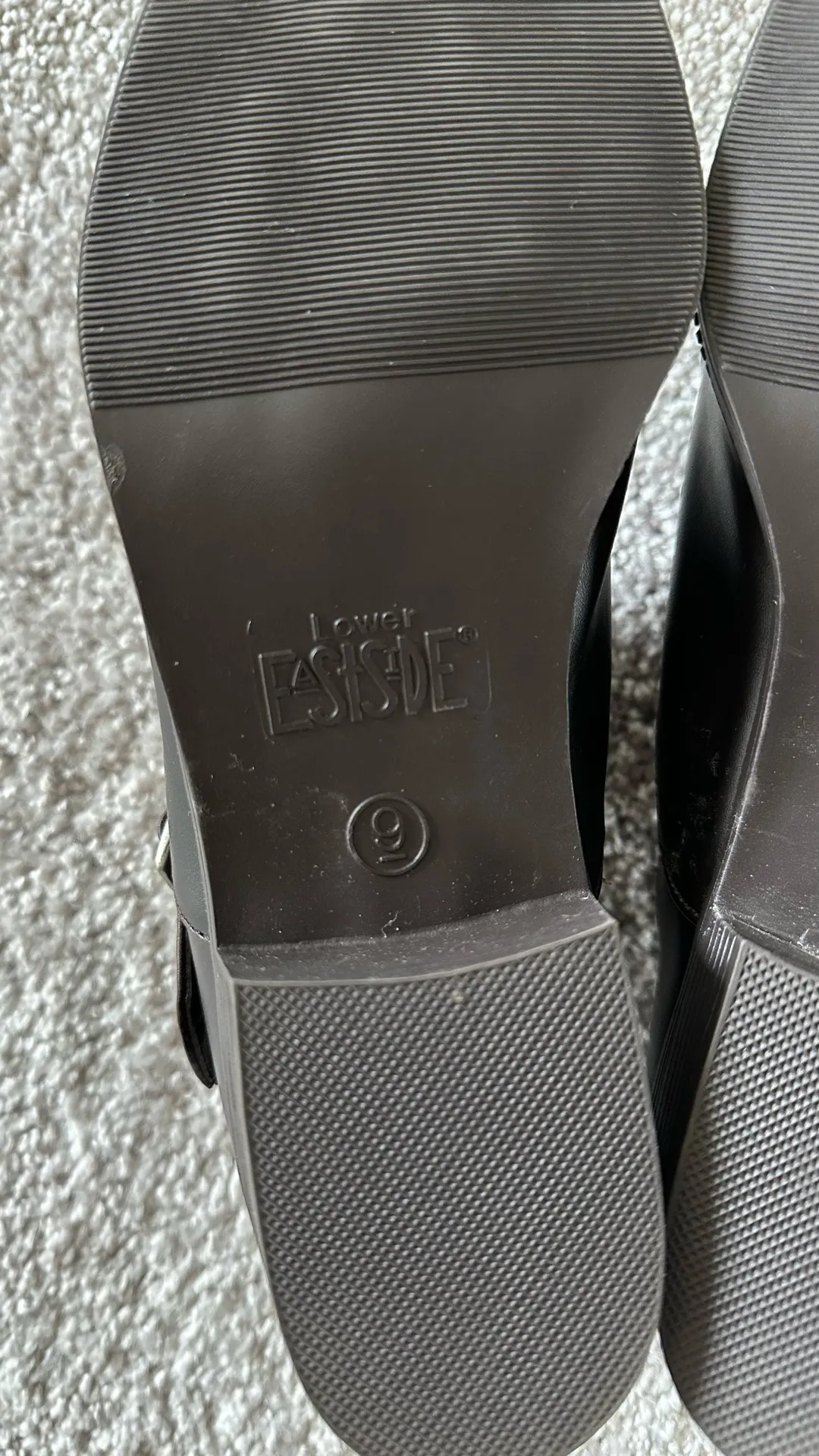 Vintage 90s Y2K Lower East Side Dark Brown Low Heel Ankle Booties - Image 6