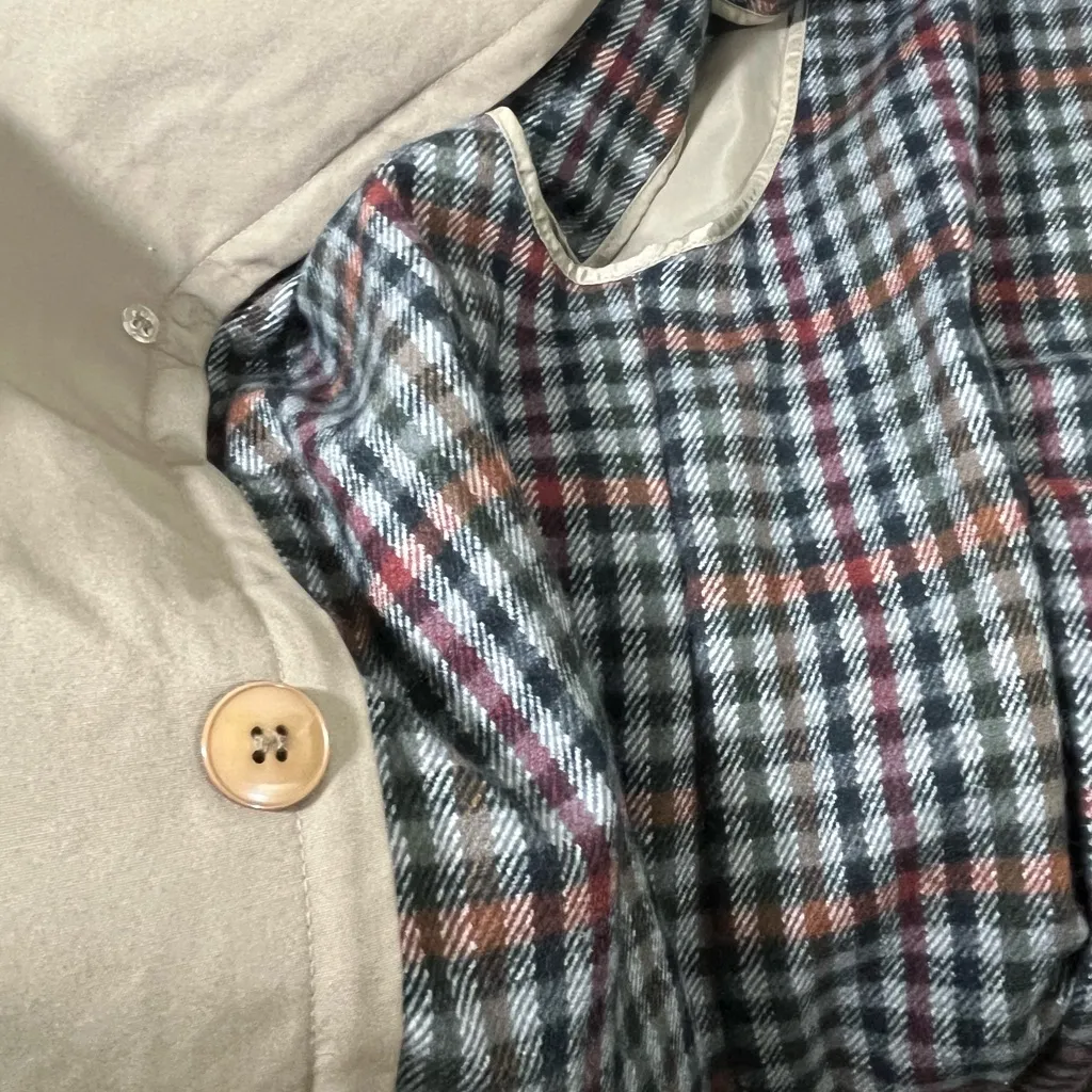 J Gallery Double Breasted Classic Women’s Trench Coat W/Lining Sz 9/10 Tan NEW - Image 9