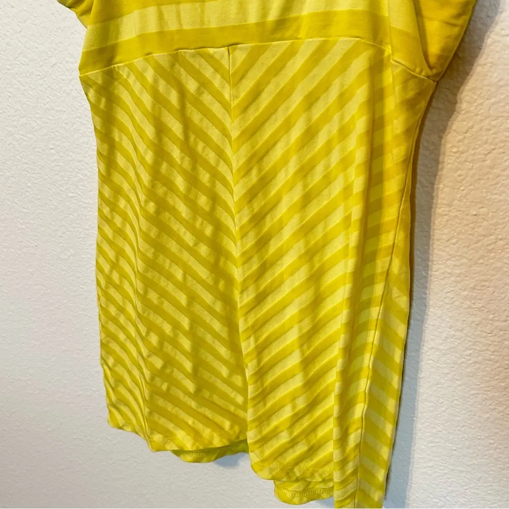 Ella Moss Striped Yellow Spaghetti Strap Tank - Image 9