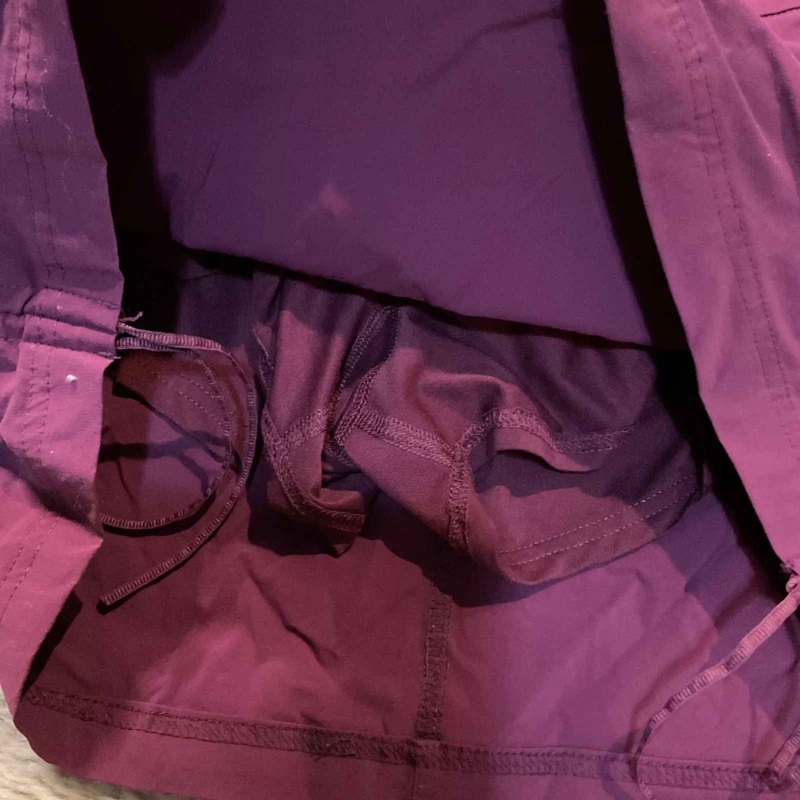 Columbia Sportswear Size Medium Skort Side Scrunch Activewear Womens Pickleball Red - Image 5