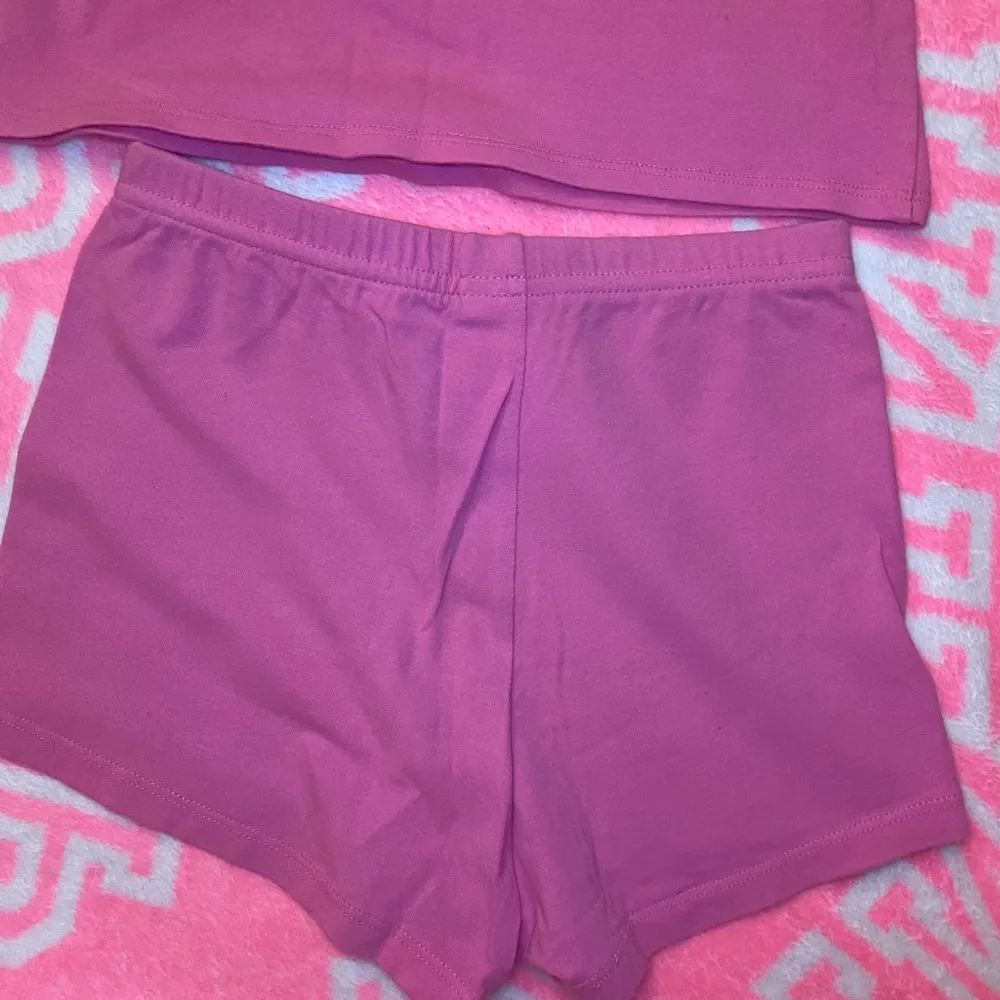 Superman tank and short sleep set Vintage early 2000s M Pink Size M - Image 10